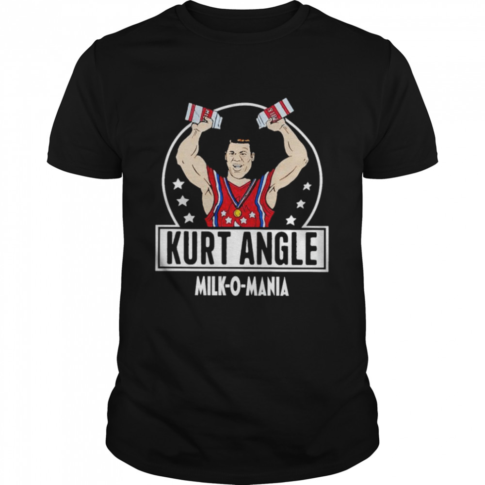 Kurt Angle Milk O Mania shirt