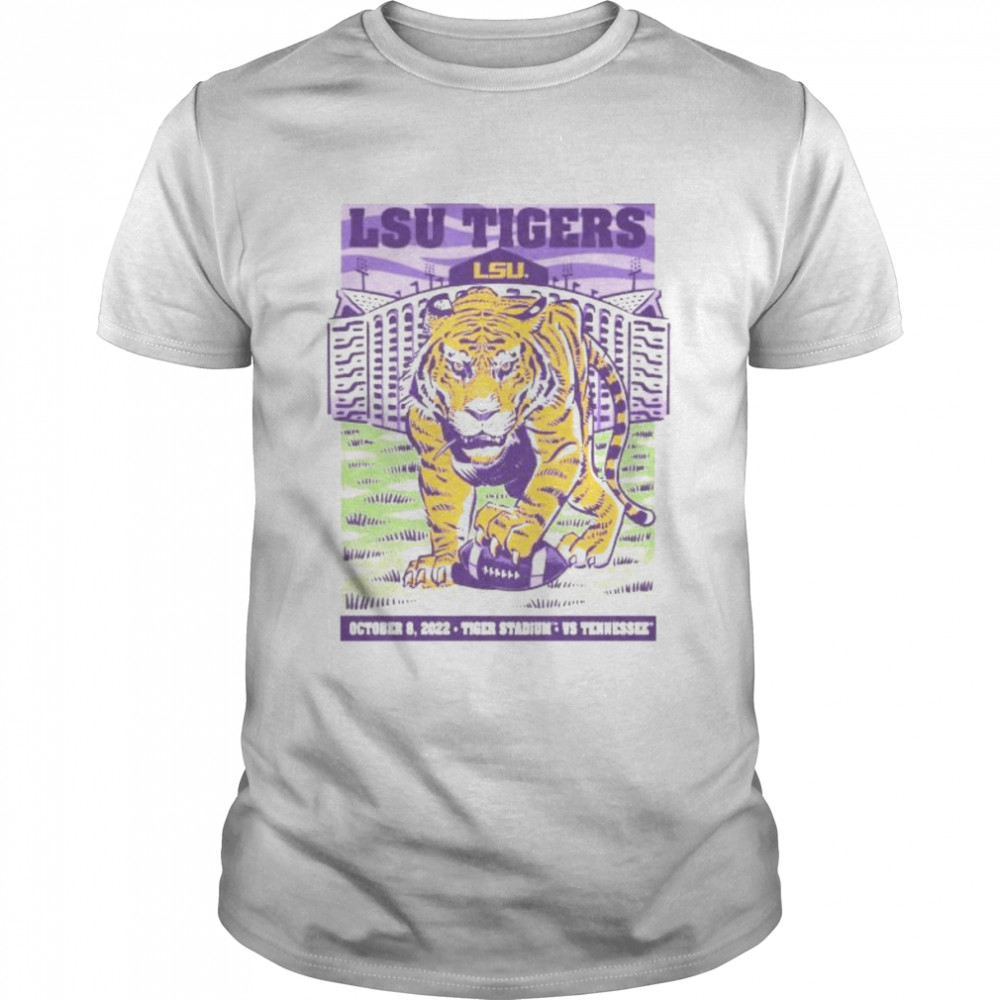 LSU Tigers October 8 2022 Vs Tennessee shirt