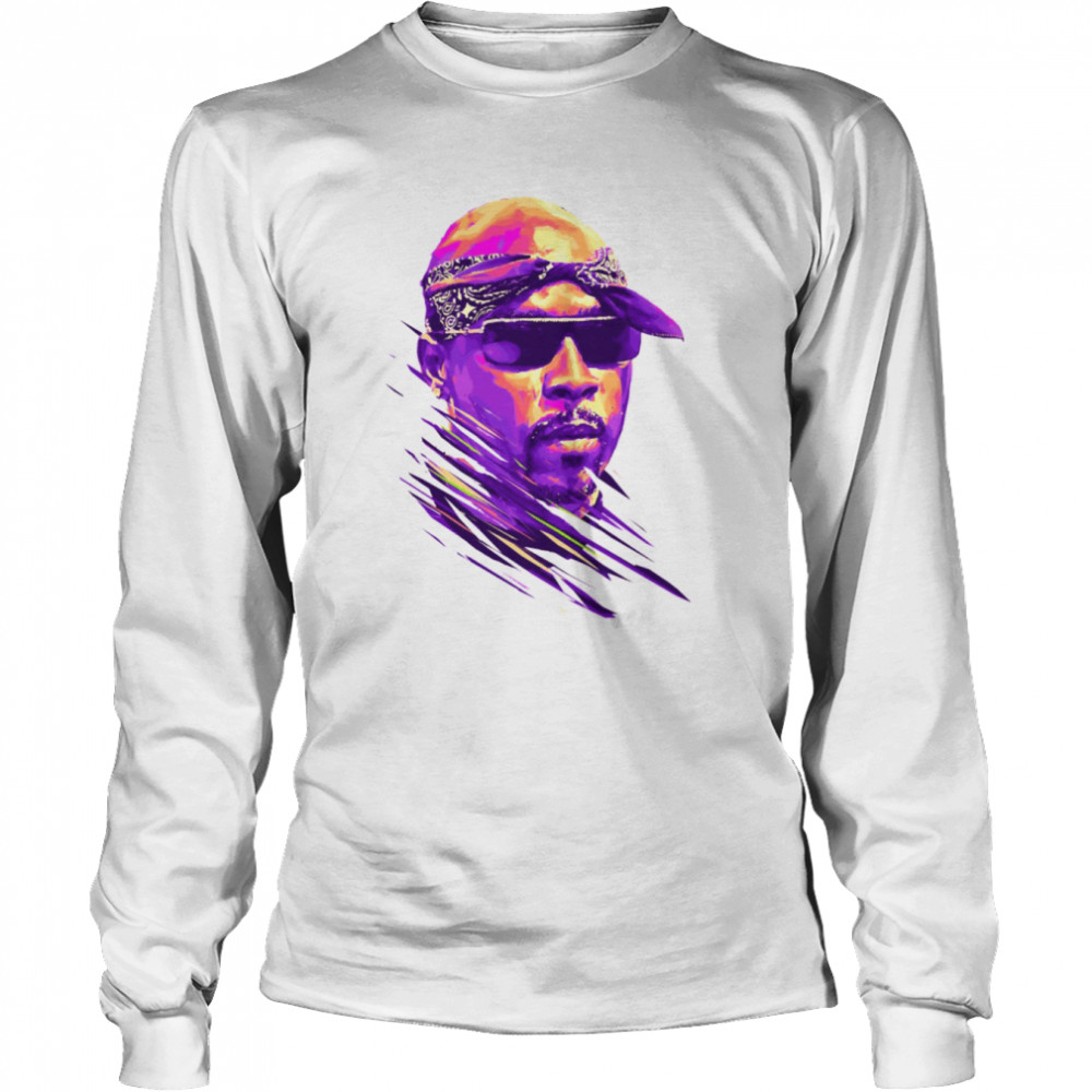 Nate Dogg West Coast Rapper Tribute Art shirt Long Sleeved T-shirt