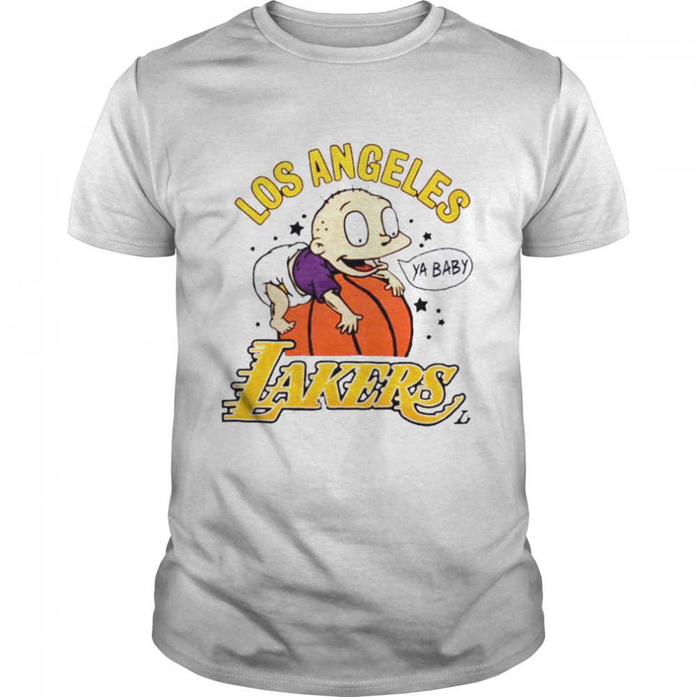 Rugrats Tommy X LA Lakers shirt