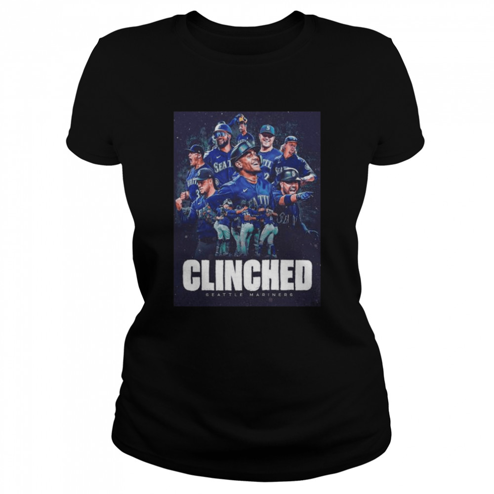 Seattle mariners clinched mlb postseason 2022 shirt, hoodie, longsleeve  tee, sweater