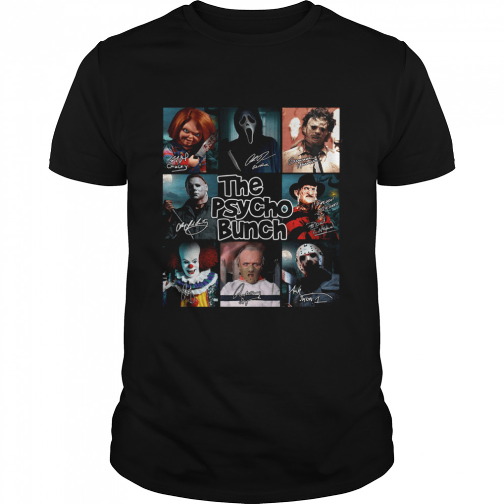 The Psycho Bunch Signature Fun Halloween shirt