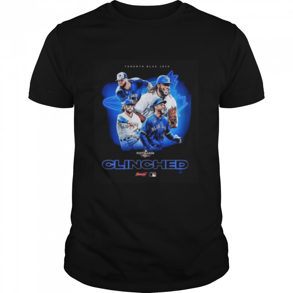 Toronto blue jays clinched are back 2022 mlb postseason shirt