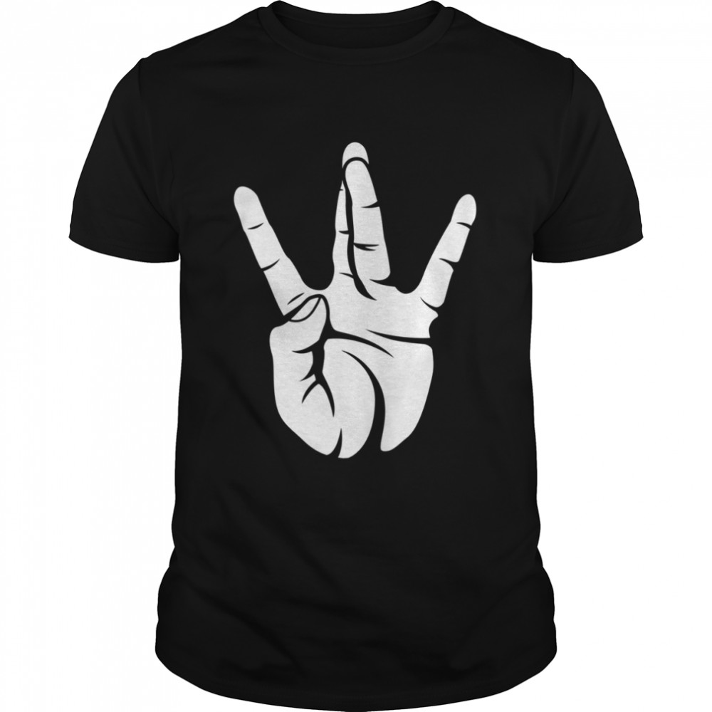 Westside West Coast Rap Hip Hop Hand Sign shirt