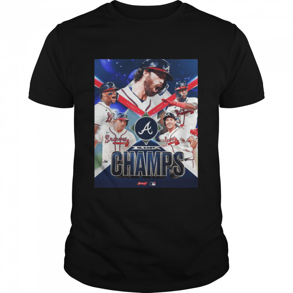 Atlanta Braves Baseball 2022 NL East Champs Poster shirt