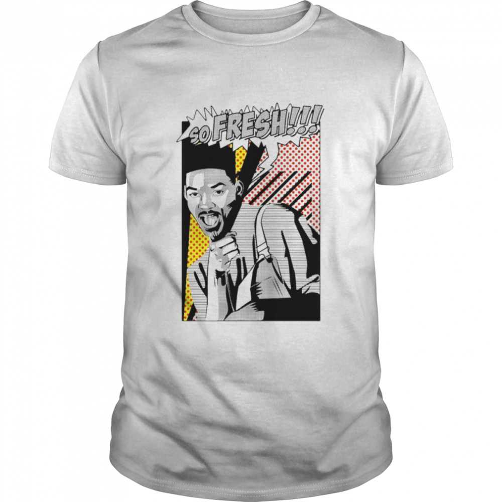 Black And White Design Bel Air Will Smith shirt