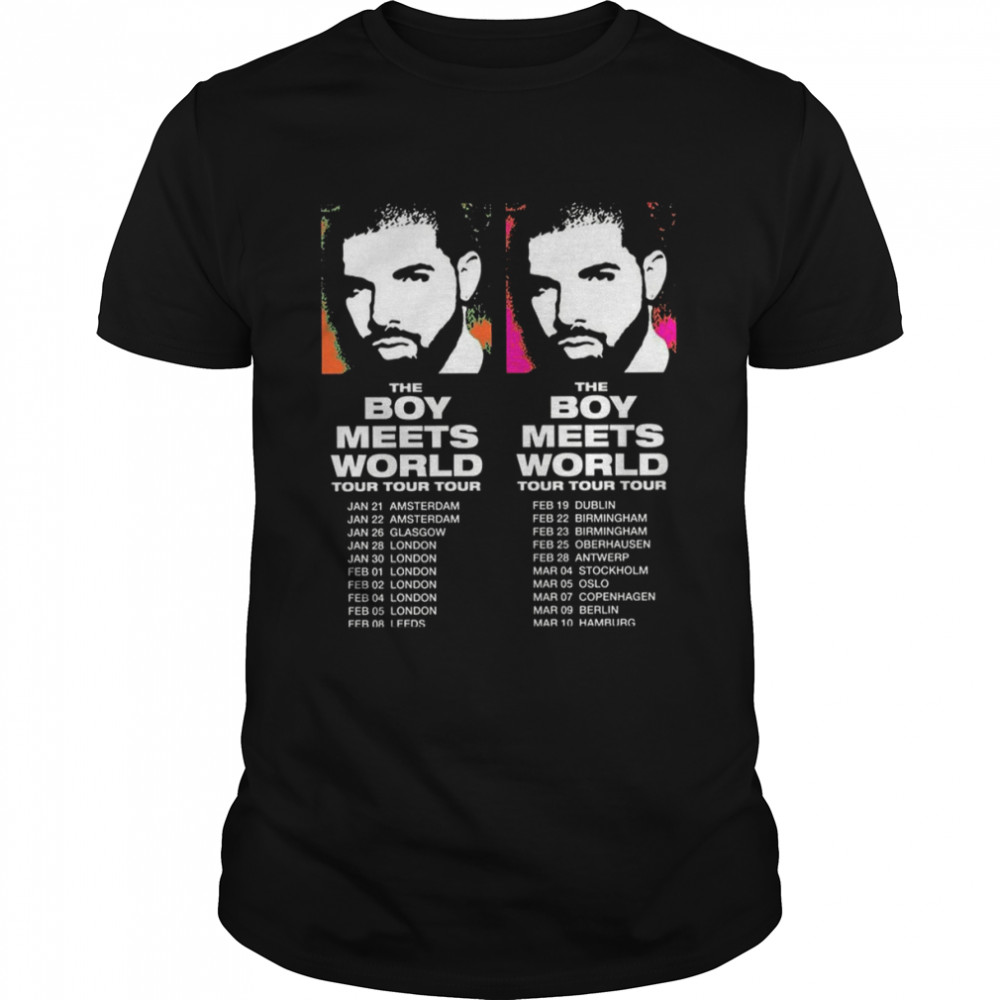 Drake Boy Meets World Retro Tour shirt