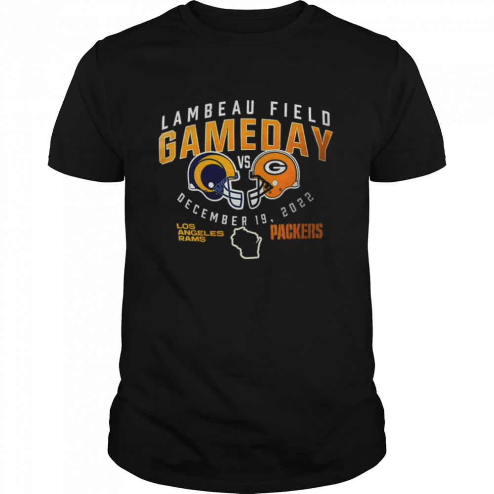 Green Bay Packers vs Los angeles Rams NFL GameDay december 19 2022 shirt