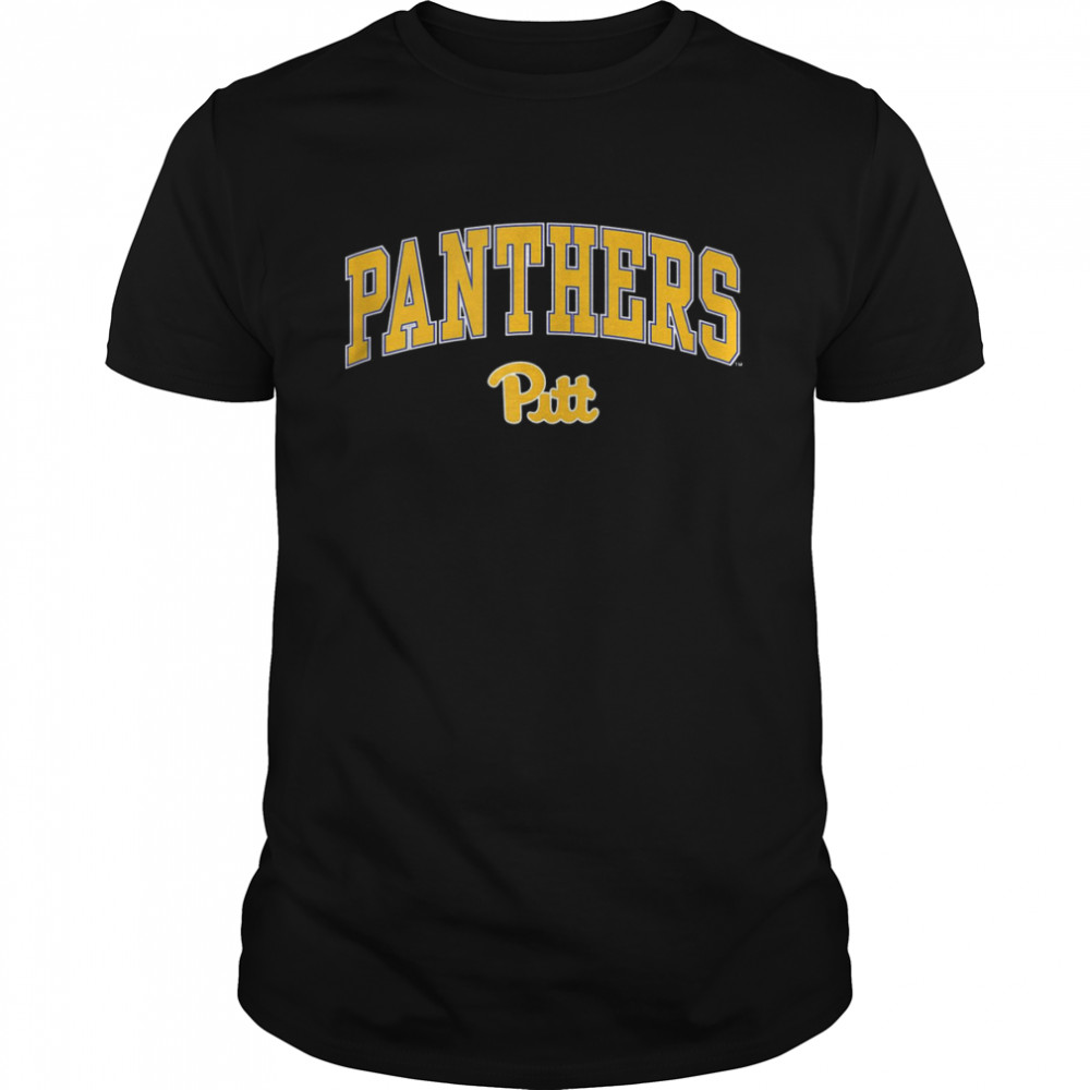 Mens Pittsburgh Panthers Arch Over Black Pittsburgh Panthers T-Shirt