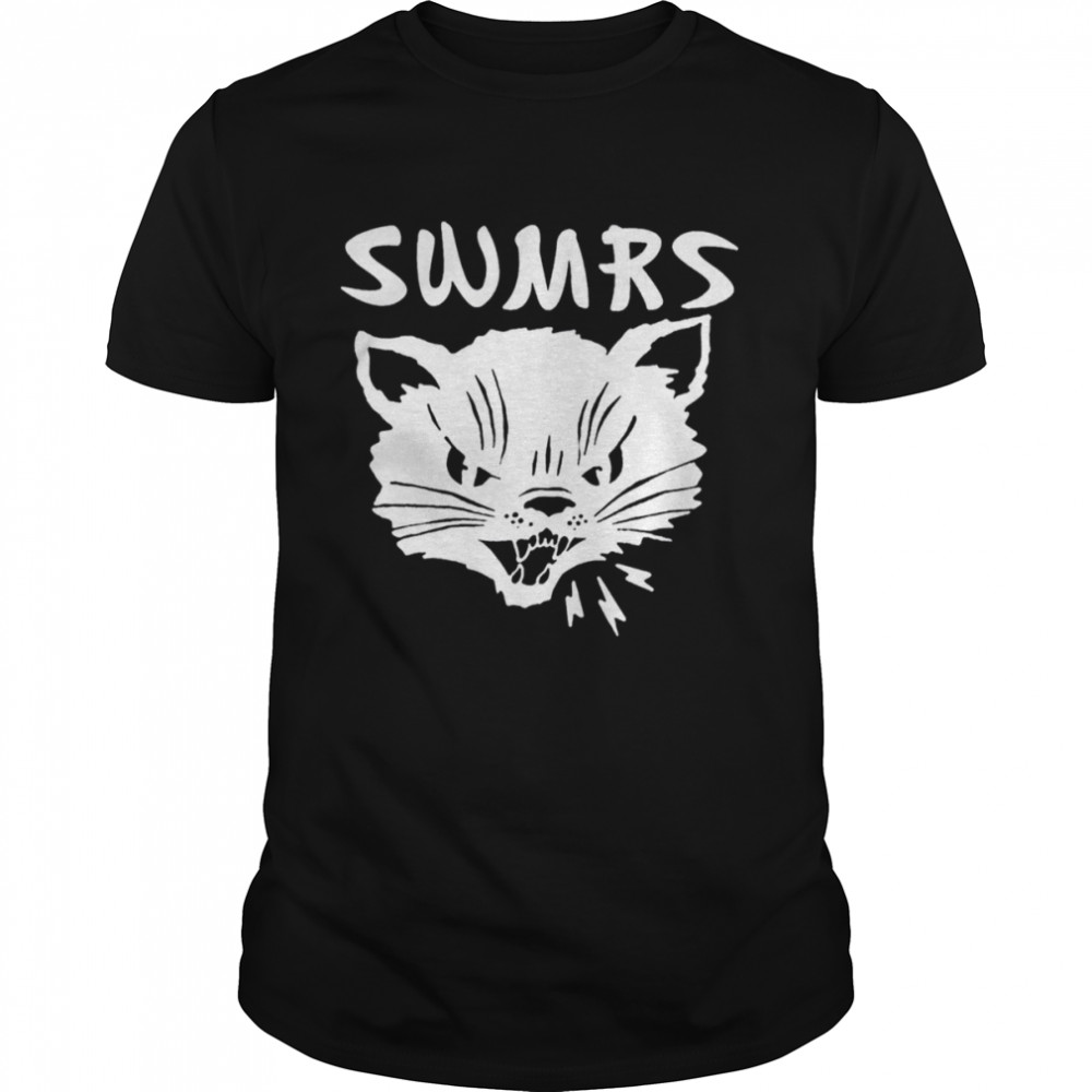 White Cat Logo Swmrs shirt