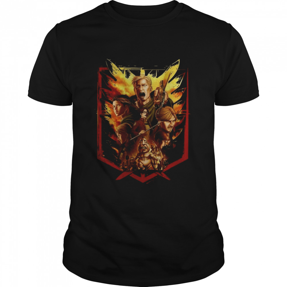 Attack On Titans Wings Of Freedom Anime Shingeki No Kyojin shirt