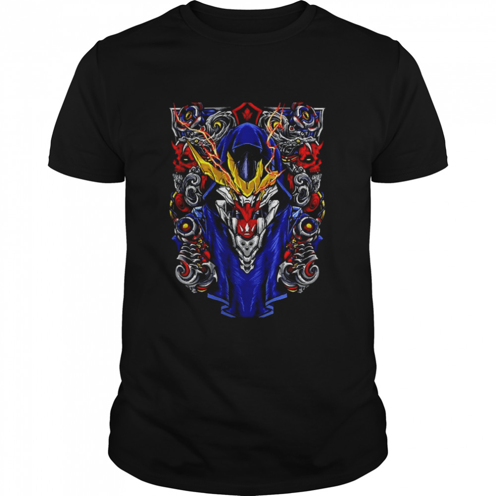 Battle Damage Gundam Barbatos Anime shirt