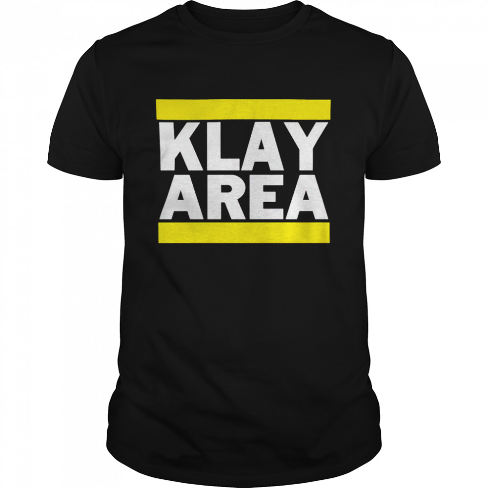 Golden State basketball player Klay Area Thompson shirt