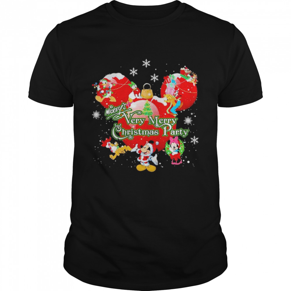 Mickey’s very merry Christmas party shirt