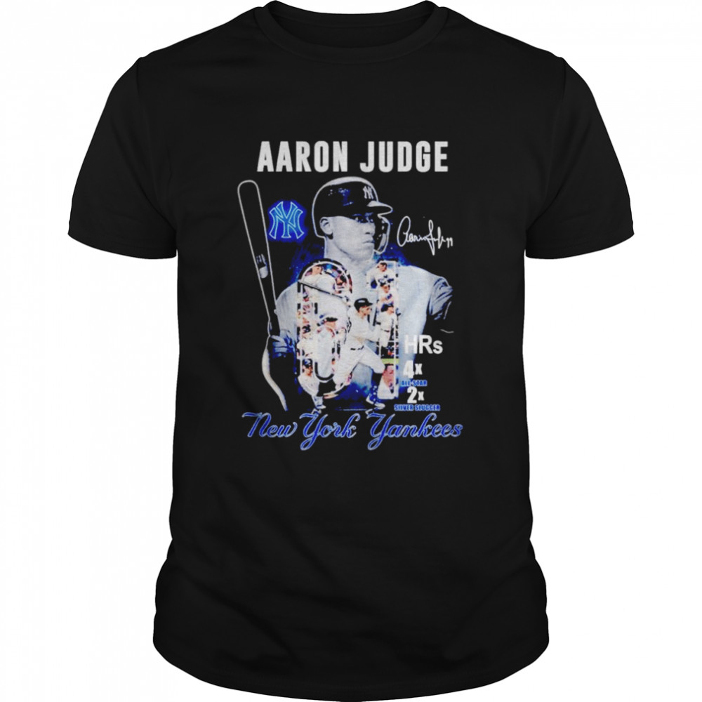 Mlb Aaron Judge New York Yankees signature shirt