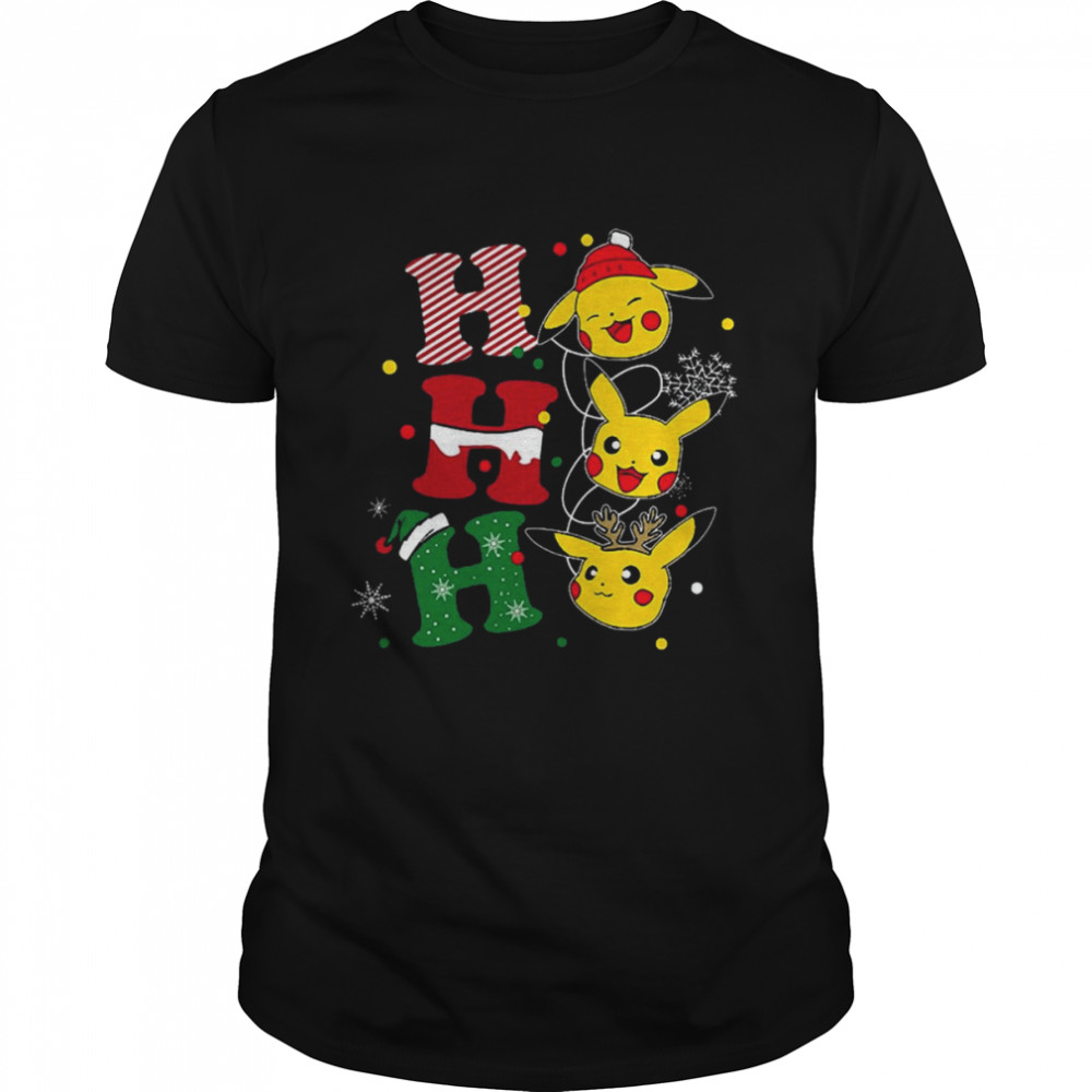 Pikachu Is So Cute Pokemon Christmas T-Shirt