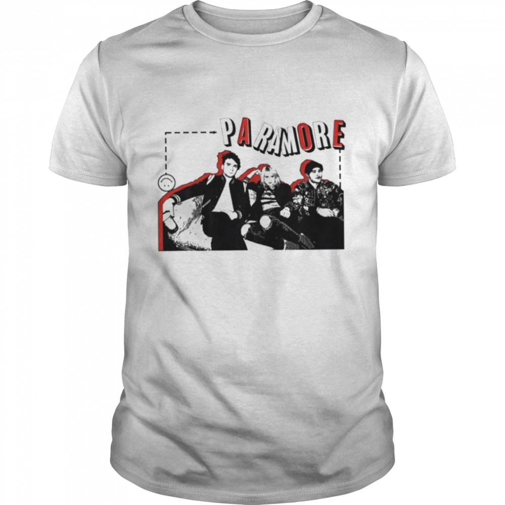 Rock Band Tour The Paramore Band Retro shirt