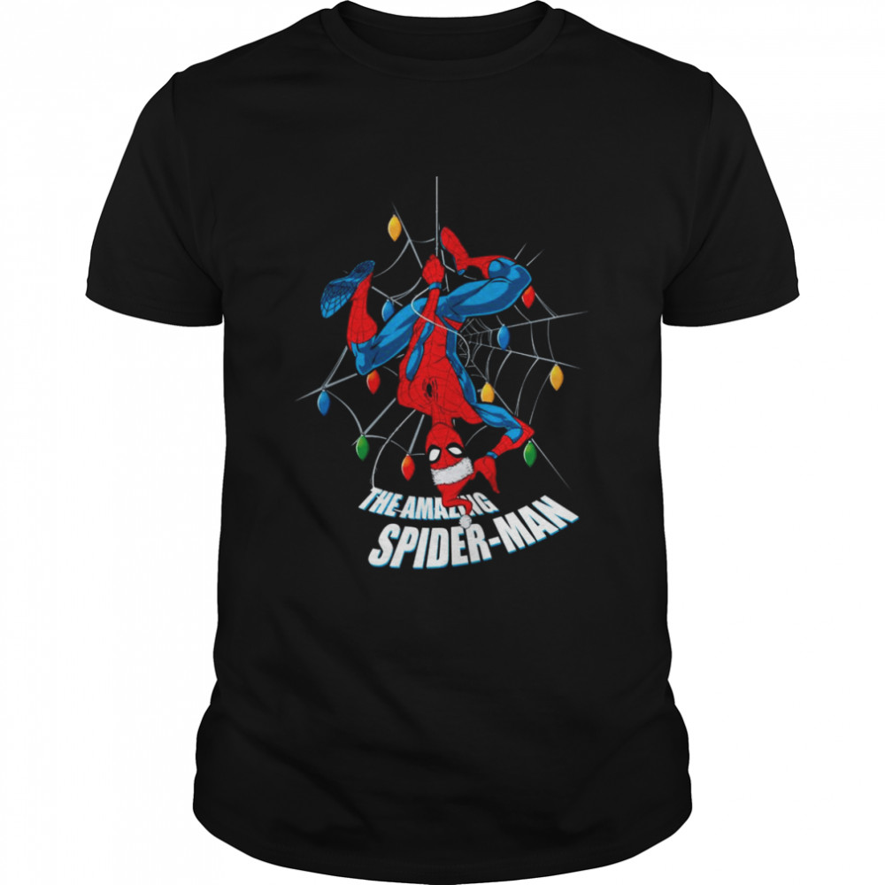 The Amazing Glow Spider man Christmas T-Shirt