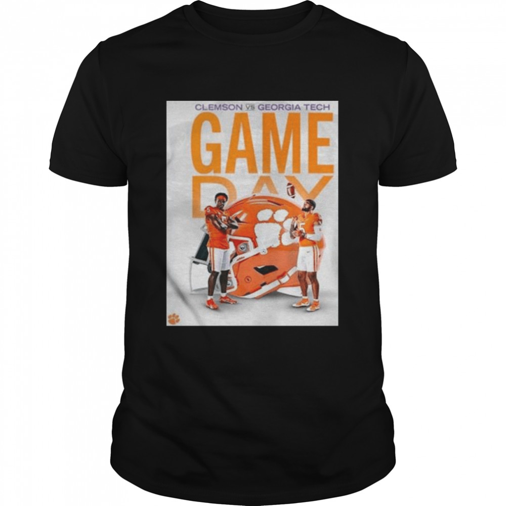 Yoneshirt clemson vs georgia tech game day 2022 shirt