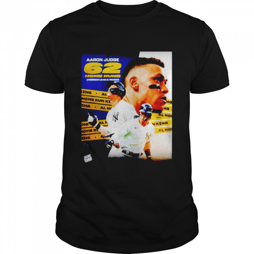 Aaron Judge 62Nd Home Run Baseball Outfielder shirt