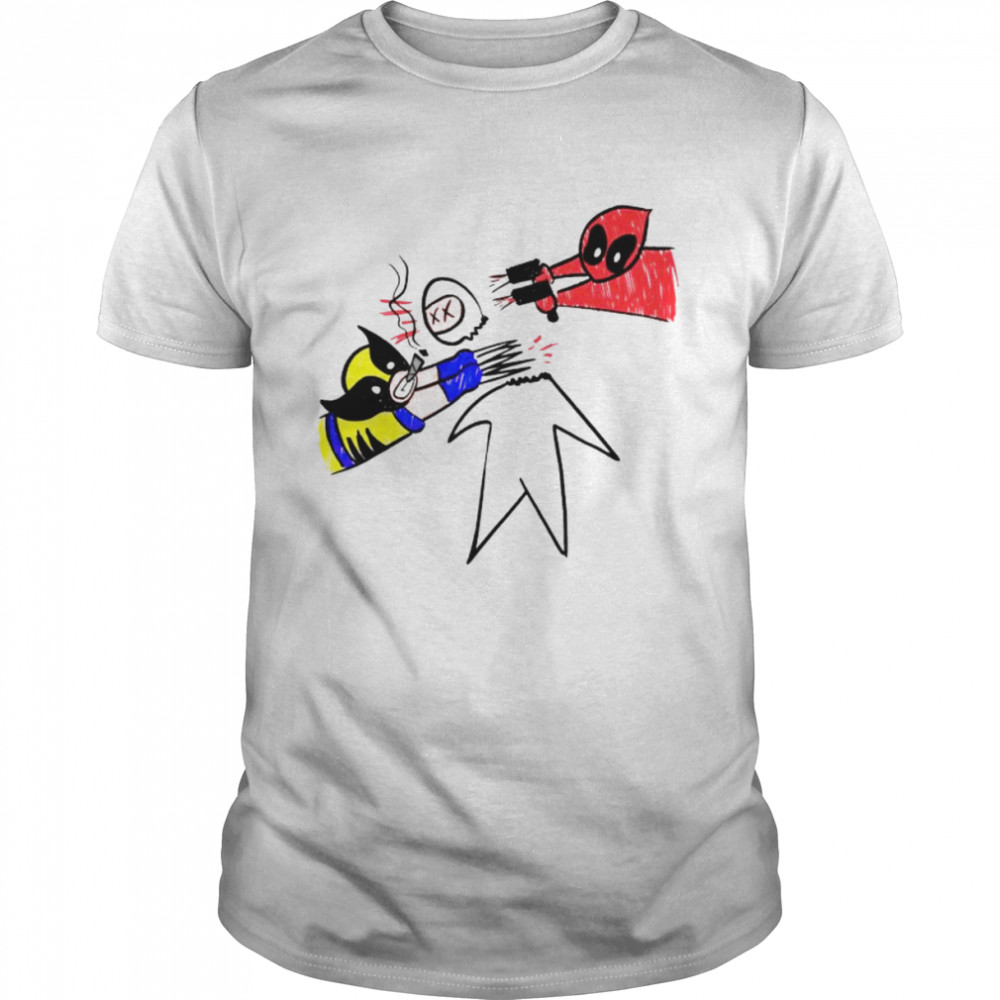 Deadpool we are a team shirt