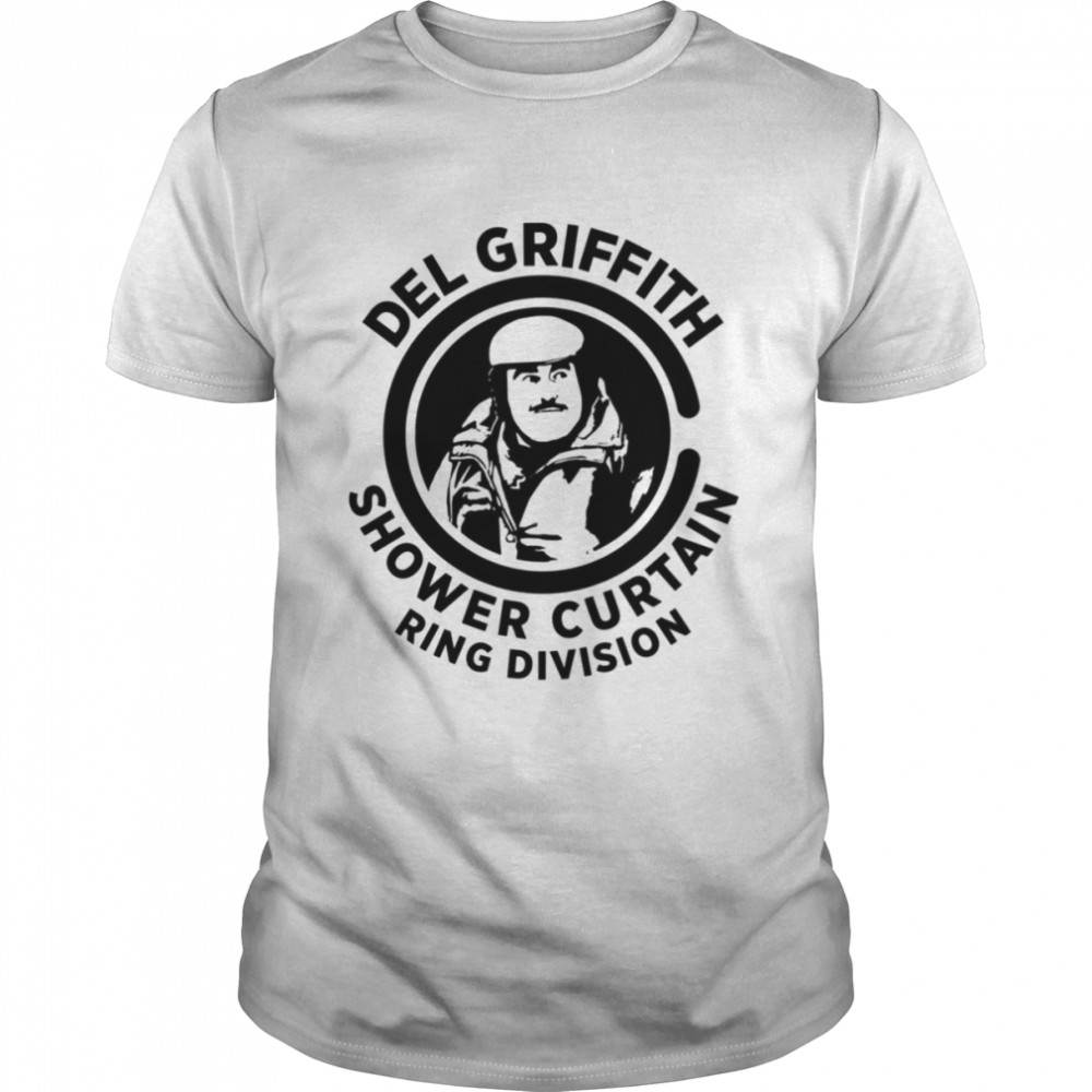 Del Griffith Shower Curtain Ring Division Uncle Buck shirt