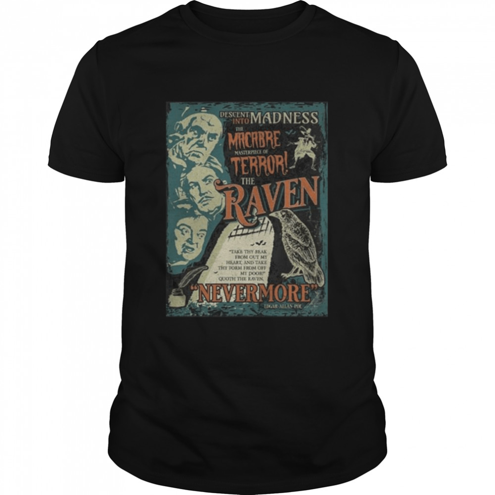 Descent Into Madness Edgar Allan Poe shirt