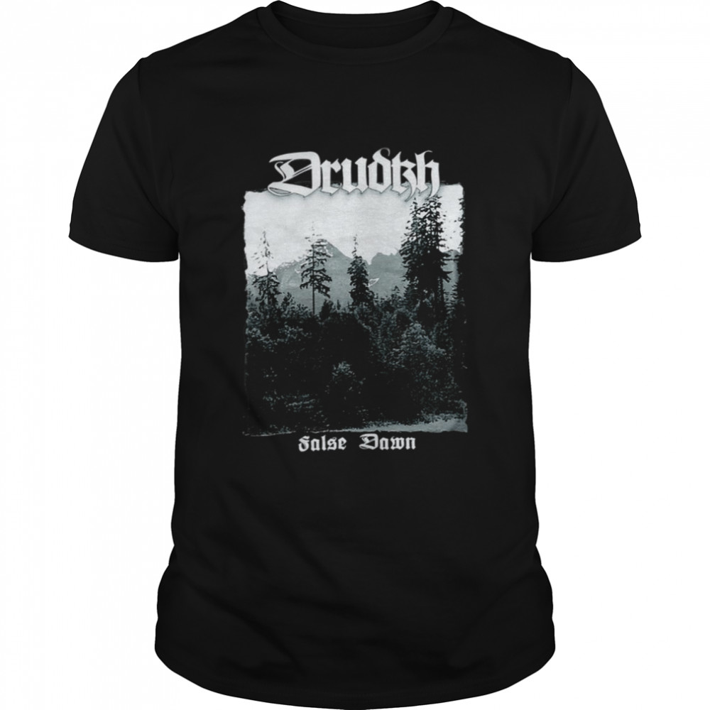 Drudkh False Dawn Design Rock Band shirt