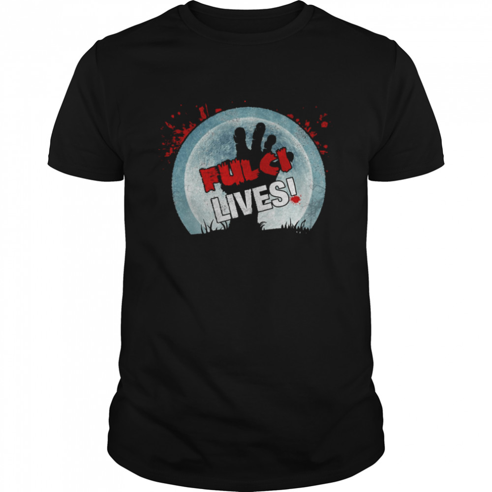 Fulci Lives Zombie Hand shirt