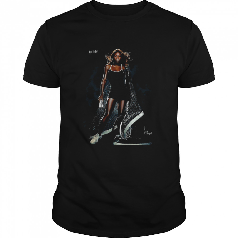 Goat Champions Us Open Serena Williams shirt