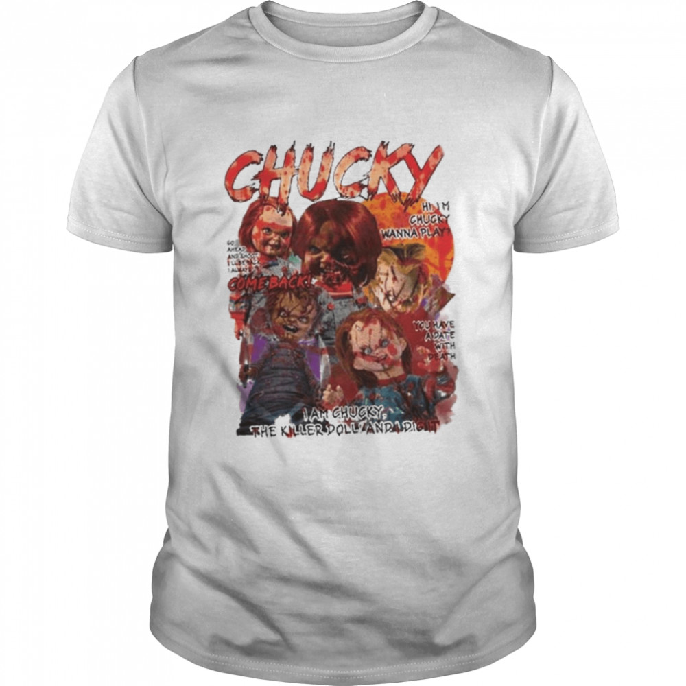 Halloween Horror Movie Child’s Play Chucky T-Shirt