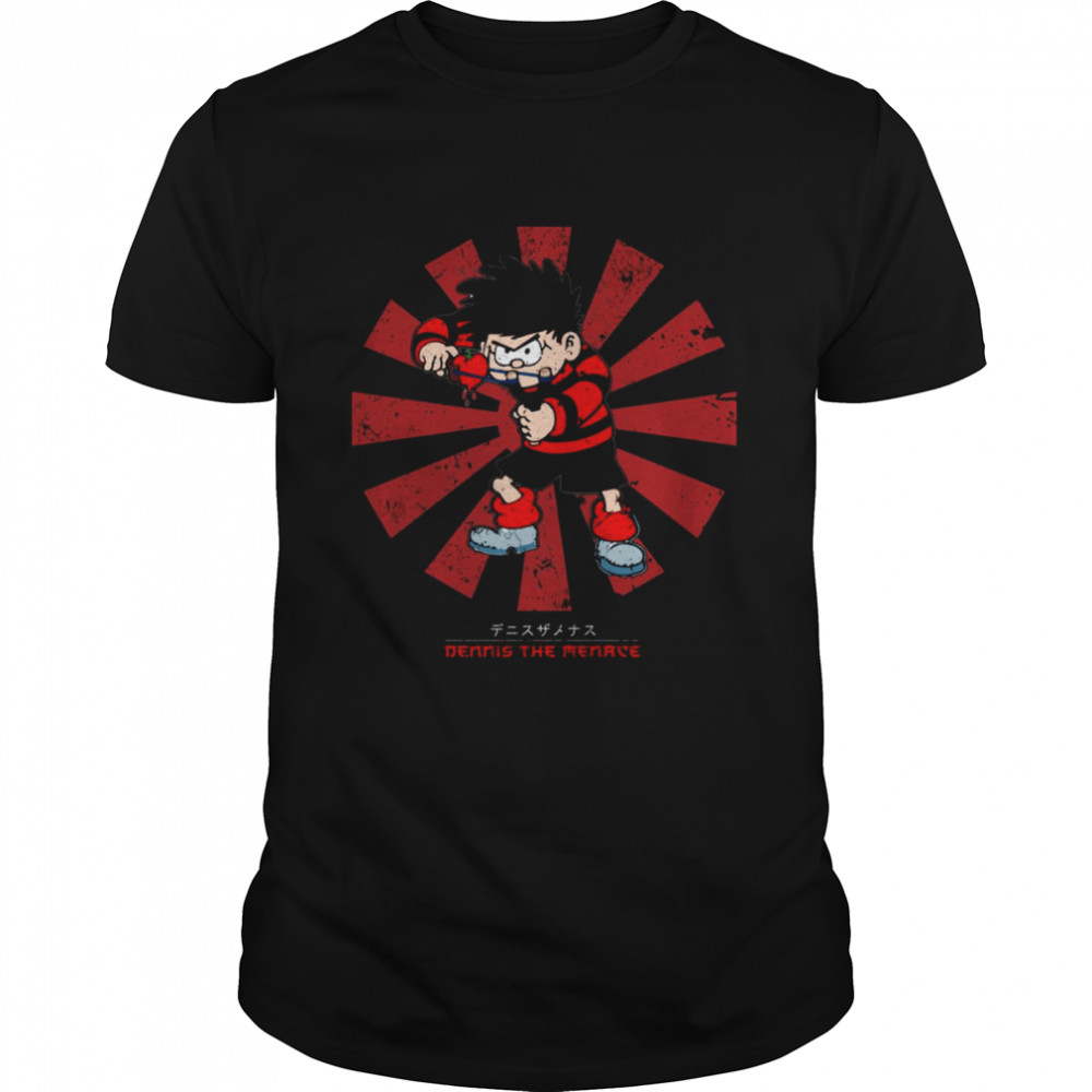 Japanese Dennis The Menace Retro shirt