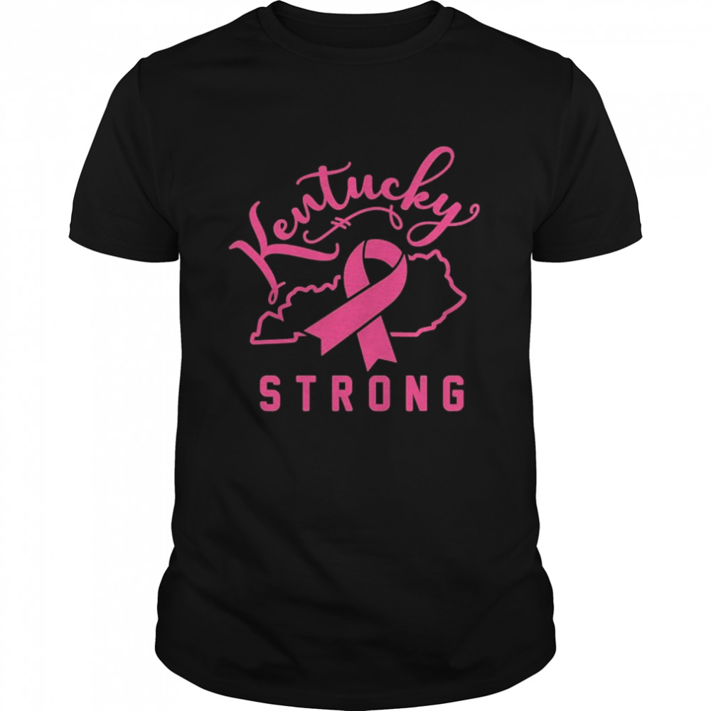 Kentucky Strong breast cancer shirt