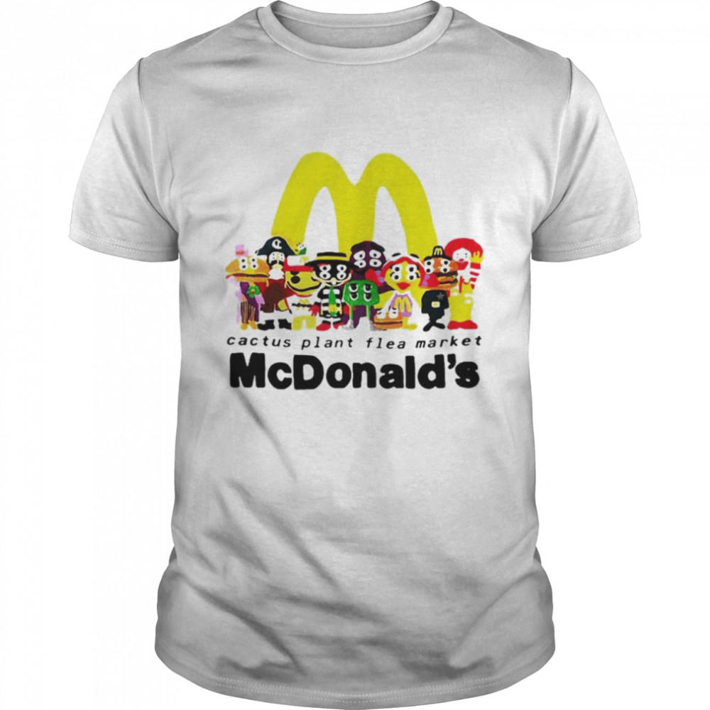 Mcdonald’s cactus buddy and friends shirt