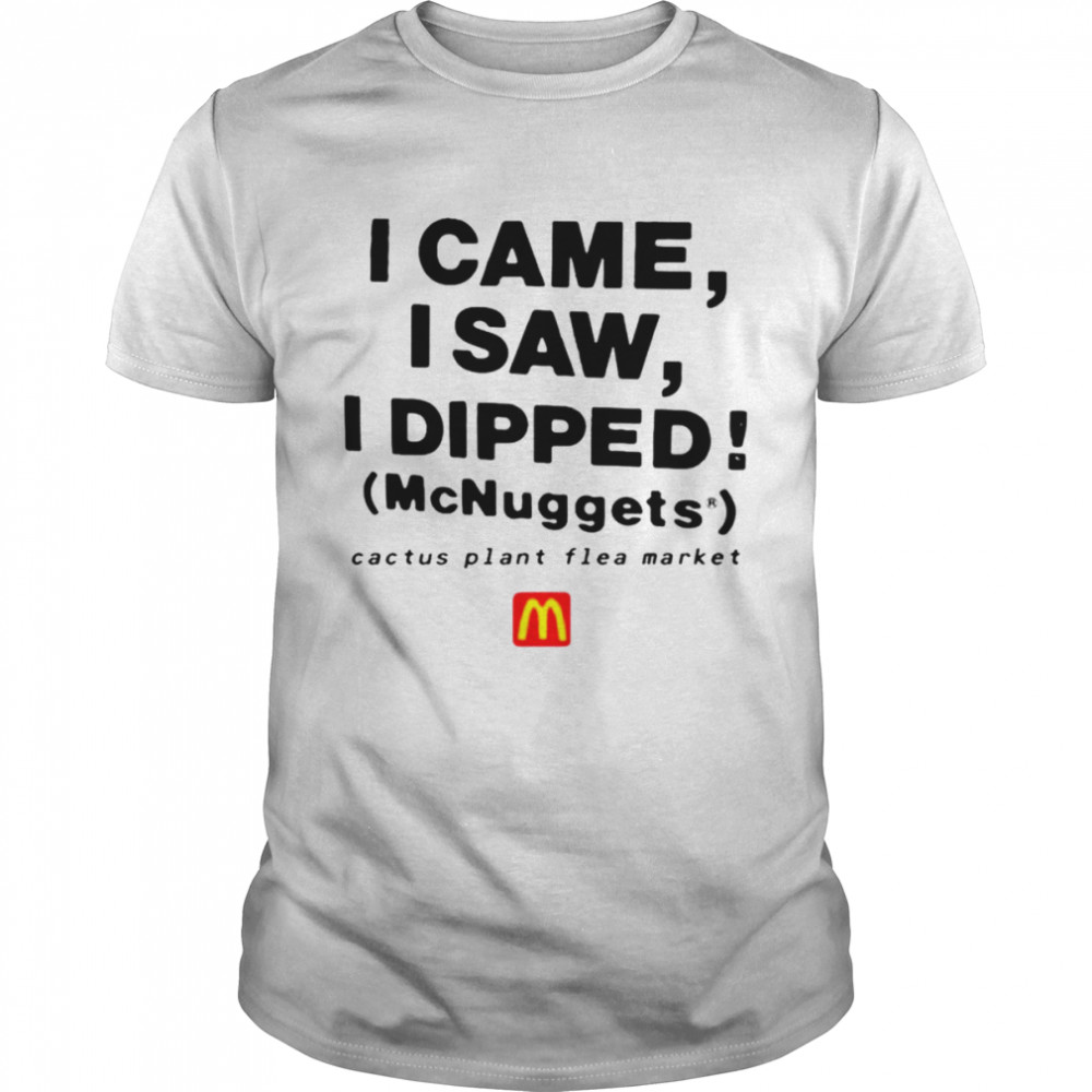 Mcdonald’s team mcnuggets tee cactus plant flea market shirt