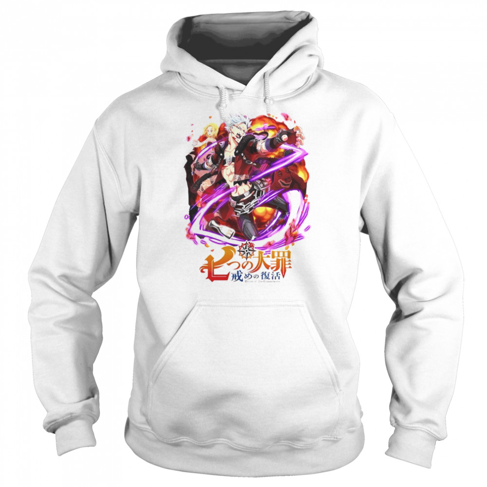 Nanatsu No Taizai Ban The Seven Deadly Sins Meliodas Anime shirt Unisex Hoodie