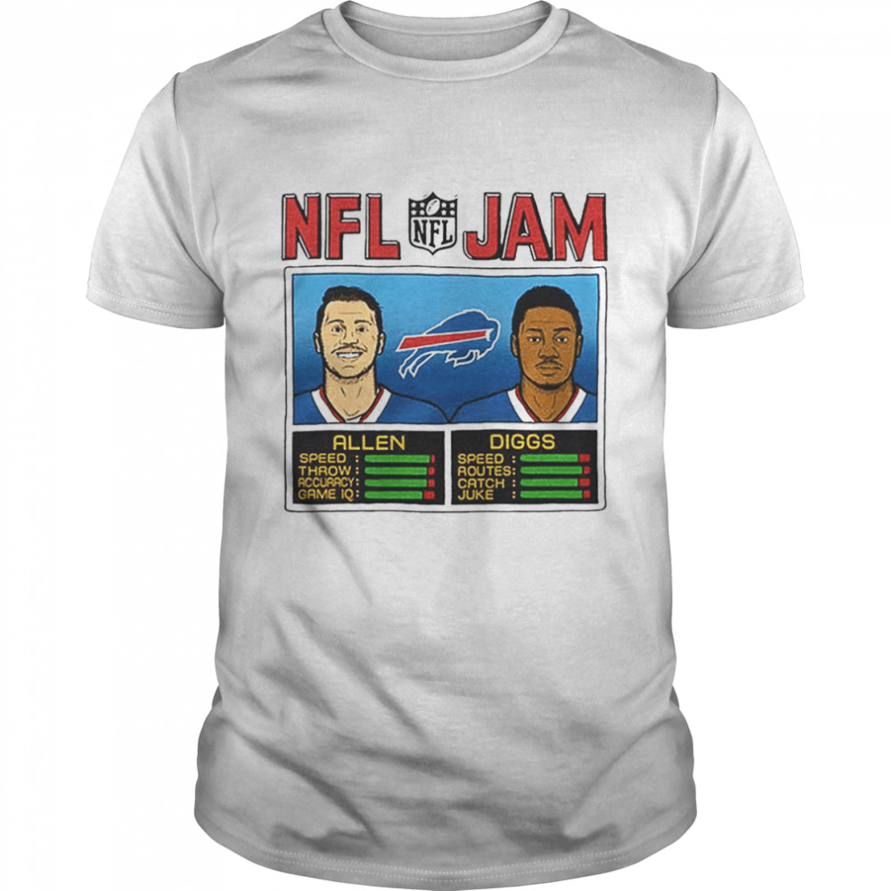 NFL Jam Buffalo Bills Allen And Diggs 2022 shirt