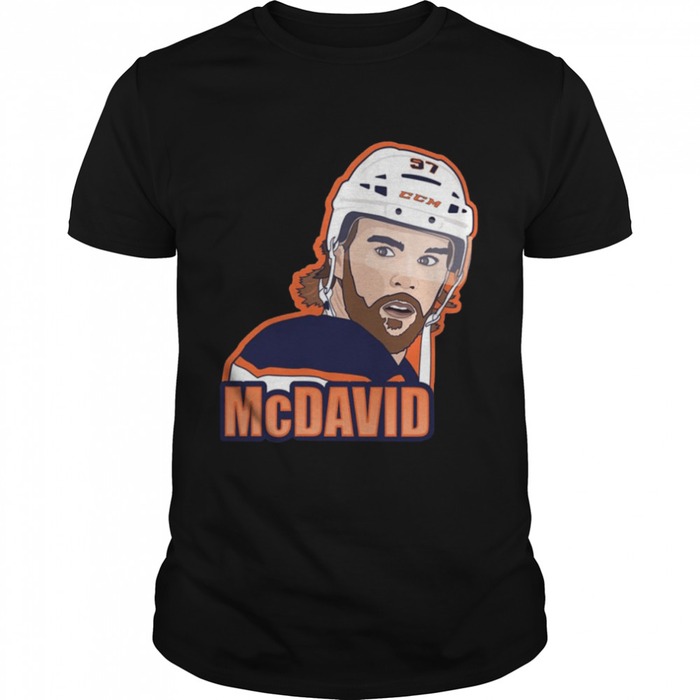 Oh Man Edmonton Hockey Connor Mcdavid shirt