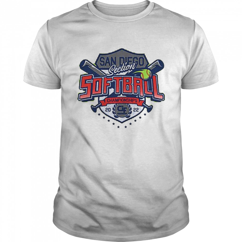 San Diego Section Softball 2022 CIF-SDS Championship shirt