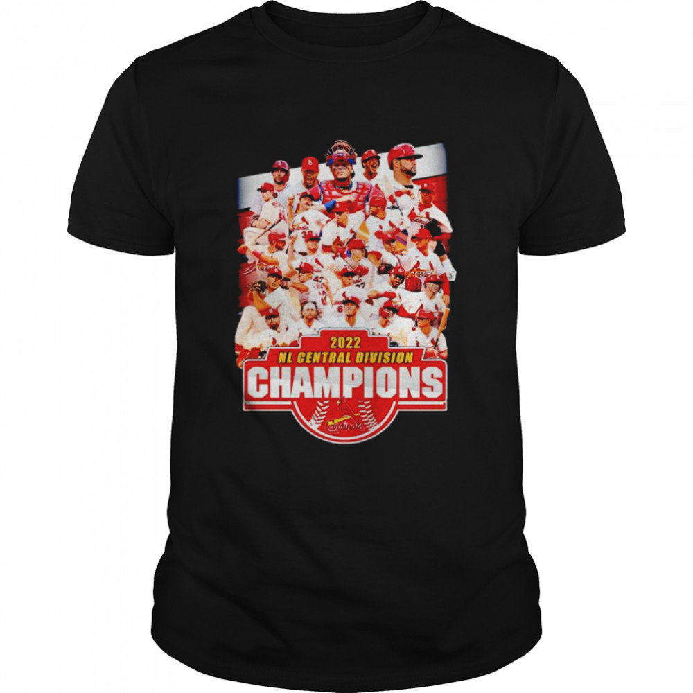 St. Louis Cardinals 2022 NL Central Division Champions shirt