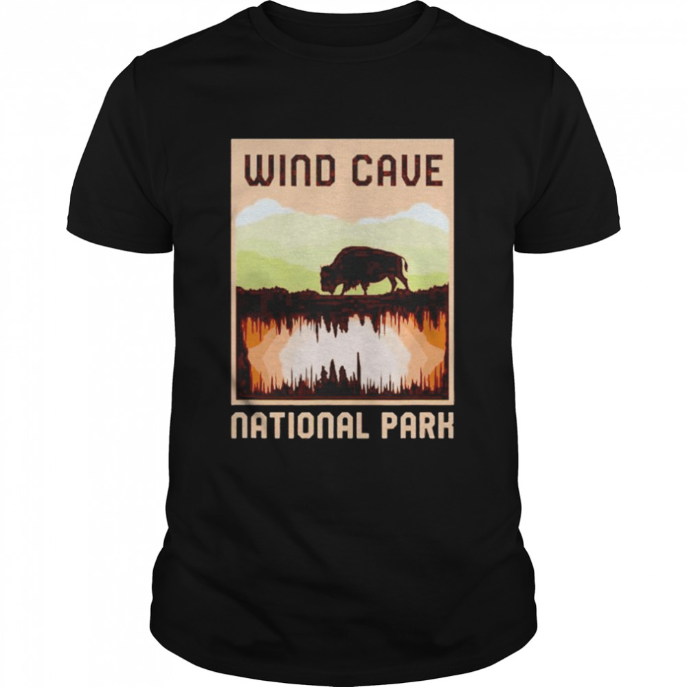 Wind cave national park south dakota vacation shirt