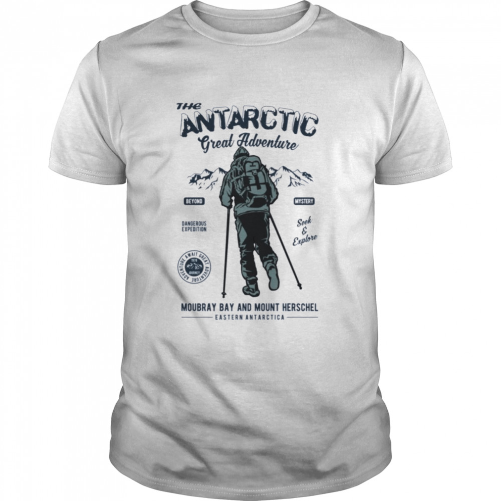 The Antarctic Great Adventure Adventure Antarctica shirt