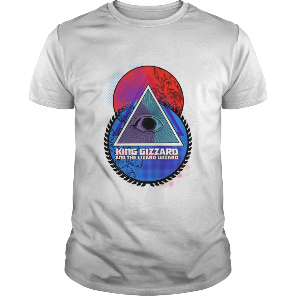 Triangle Eye Design King Gizzard And The Lizard Wizard shirt