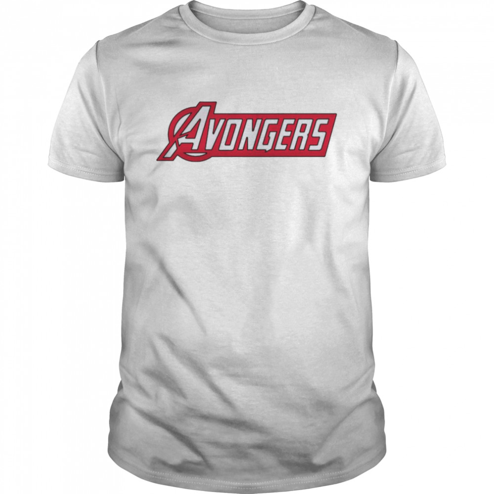 Avongers Logo Red shirt