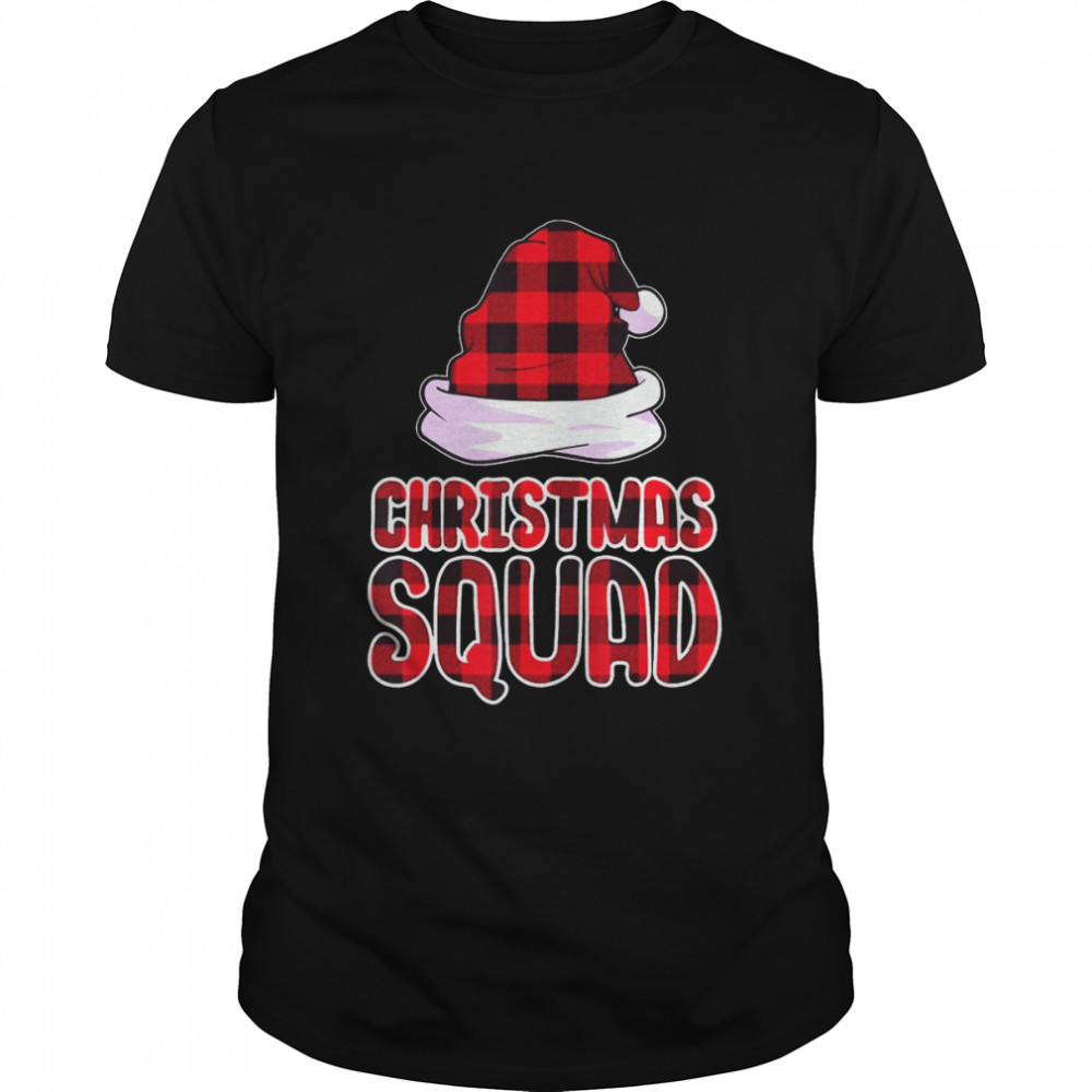 Christmas Squad Family Group Matching Christmas Party Pajama shirt