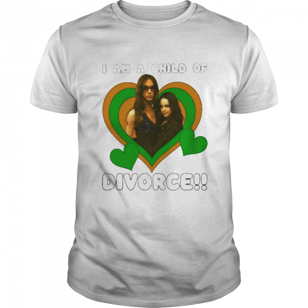 elizabeth Gillies and Victoria Justice I Am A Child Of Divorce Shirt