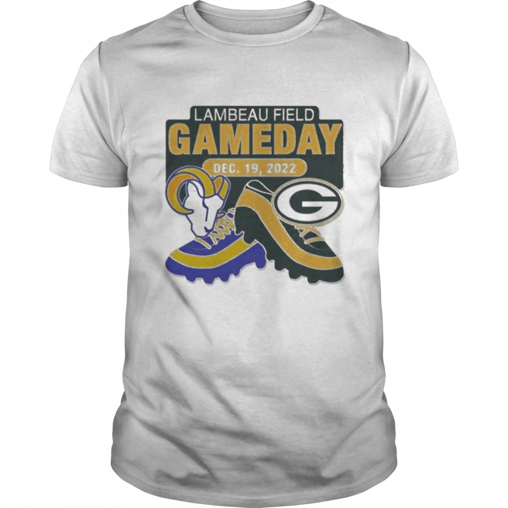 green Bay Packers Vs Los Angeles Rams Lambeau Field Gameday Dec 19 2022 Shirt