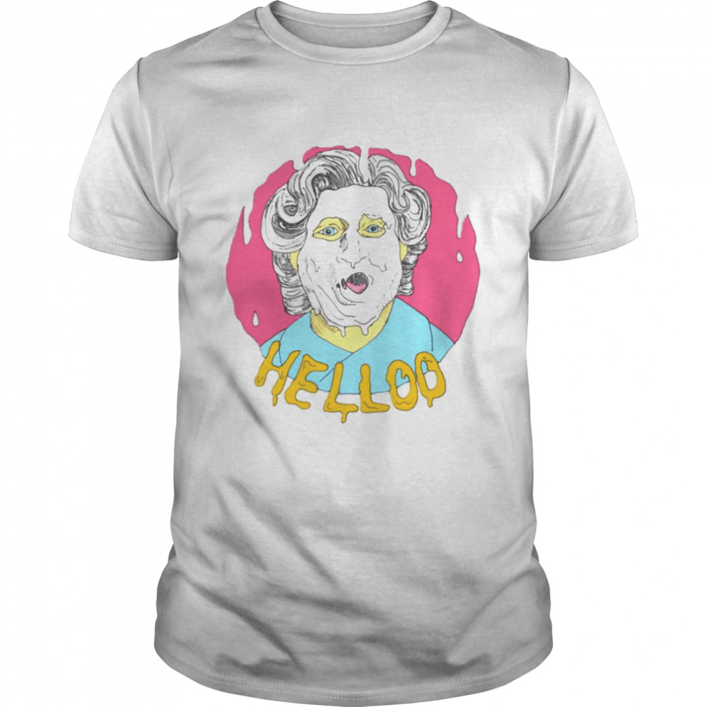 Hello Robbie Williams Mrs Doubtfire shirt