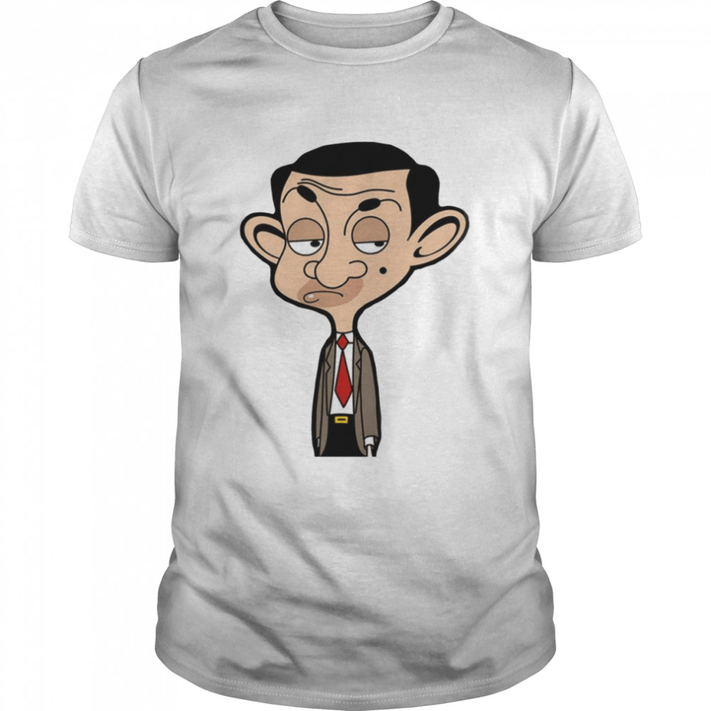 Iconic Cartoon Character Mr Bean shirt