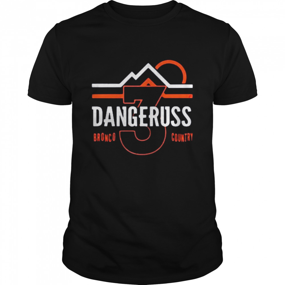 No 3 Dangeruss Denver Broncos Graphic shirt